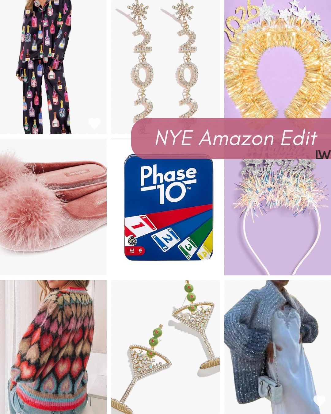 Casual Amazon NYE picks 💫