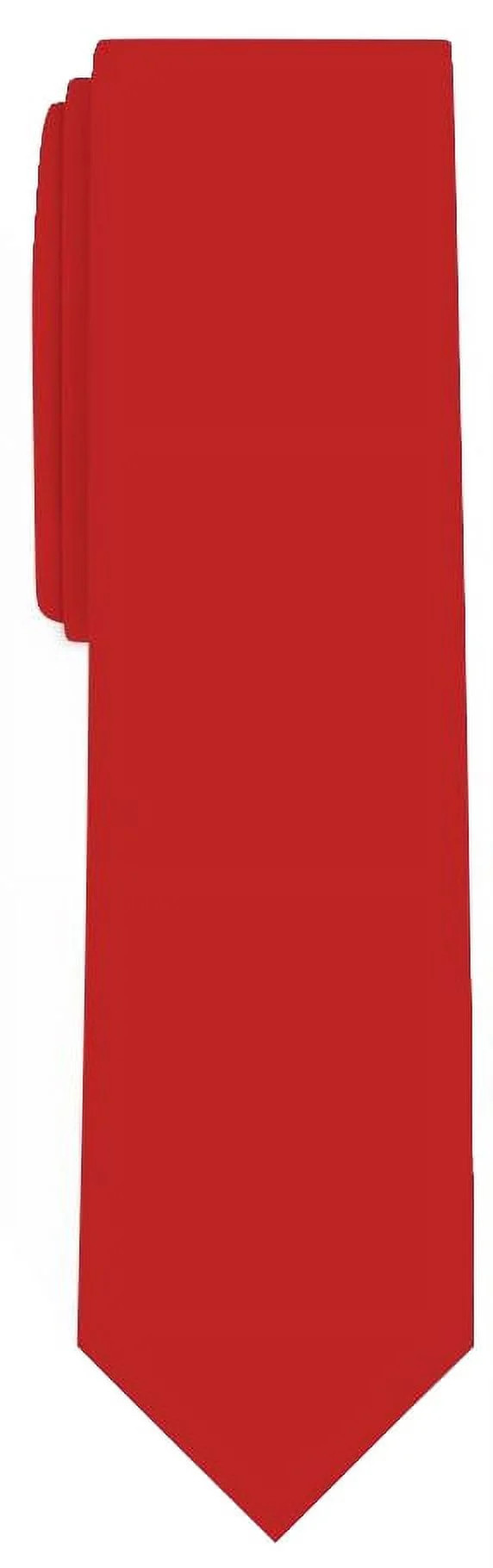 Scott Allan Collection 2.5" Solid Red Slim Ties for Men and Women | Walmart (US)