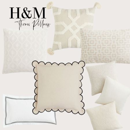 Cute, affordable throw pillow shams from H&M. 
Affordable throw pillows, throw pillows, H&M finds, affordable home decor 

#LTKOver40 #LTKHome #LTKU