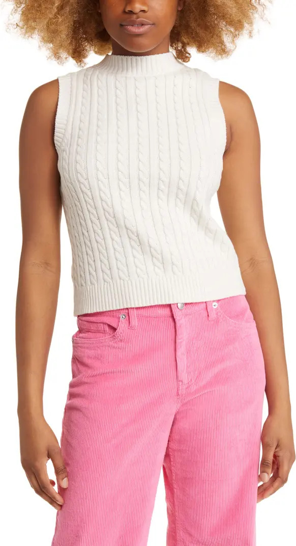 Cable Stitch Sweater Vest | Nordstrom