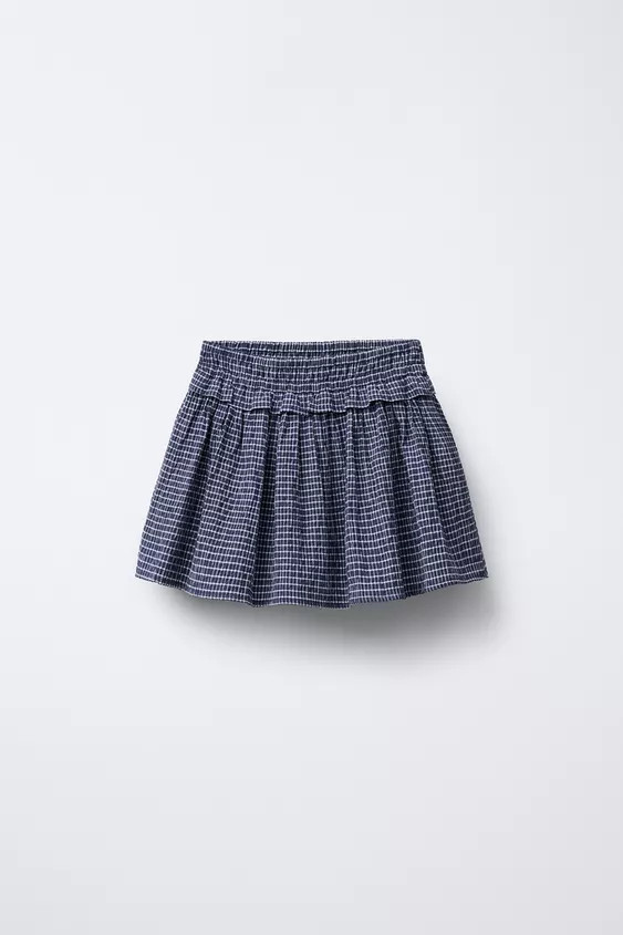 PLAID SKORT | Zara US
