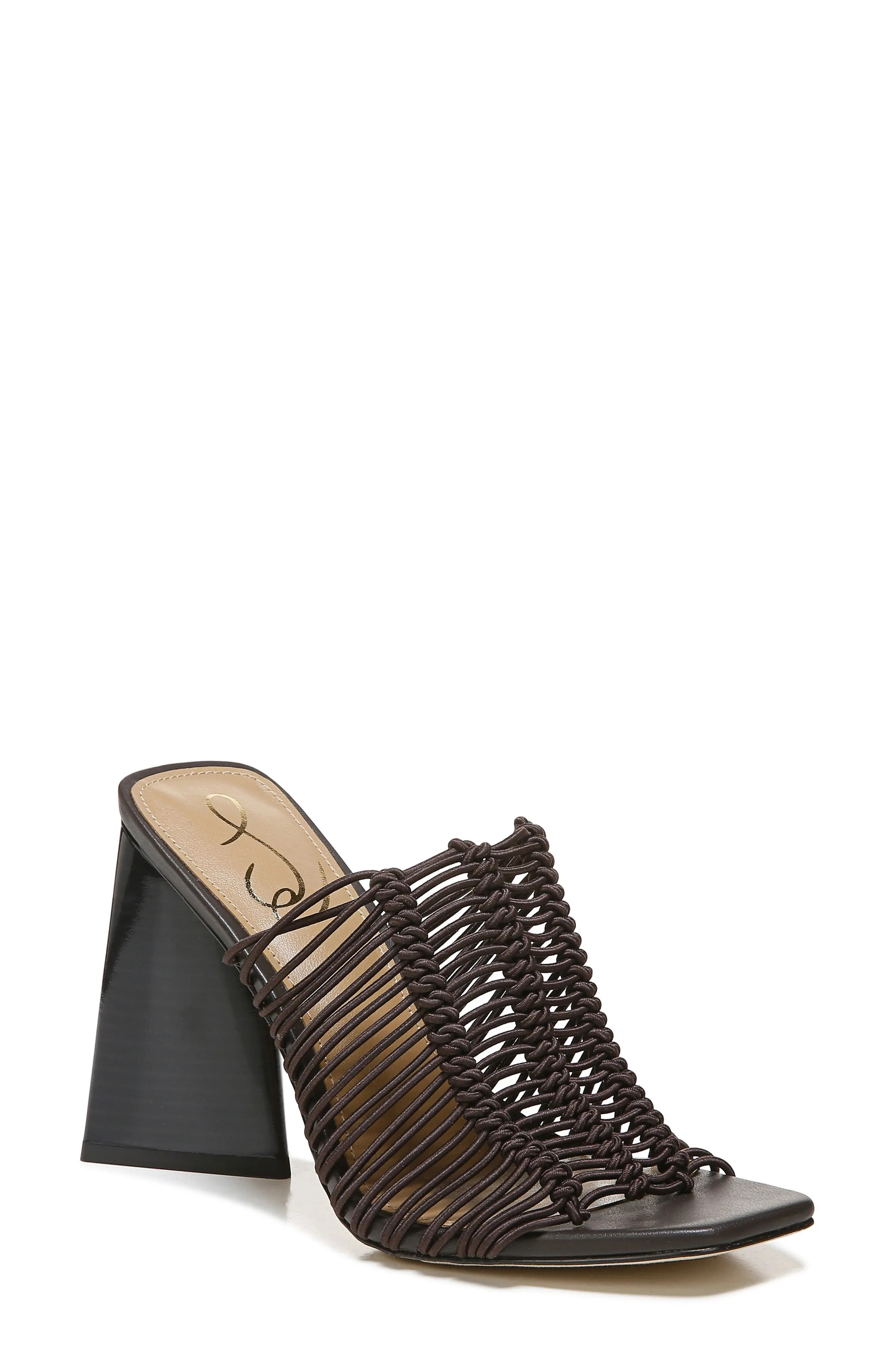 Sam Edelman Laurette Sandal in Caviar Brown at Nordstrom, Size 9 | Nordstrom