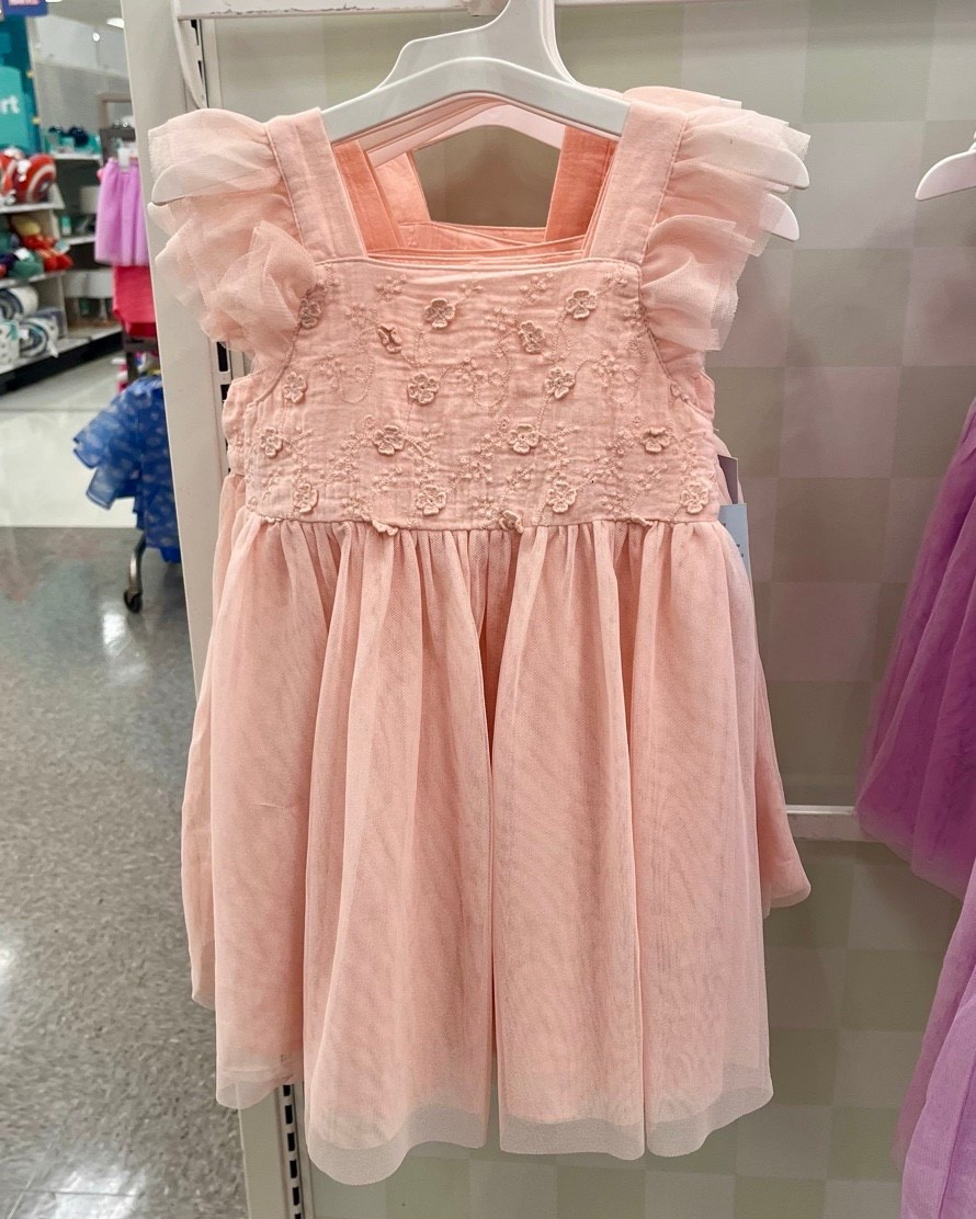 Sweet dress at Target still available in two colors this week. Cute for an affordable flower girl or smallest wedding guest look.

#LTKKids #LTKWedding #LTKParties