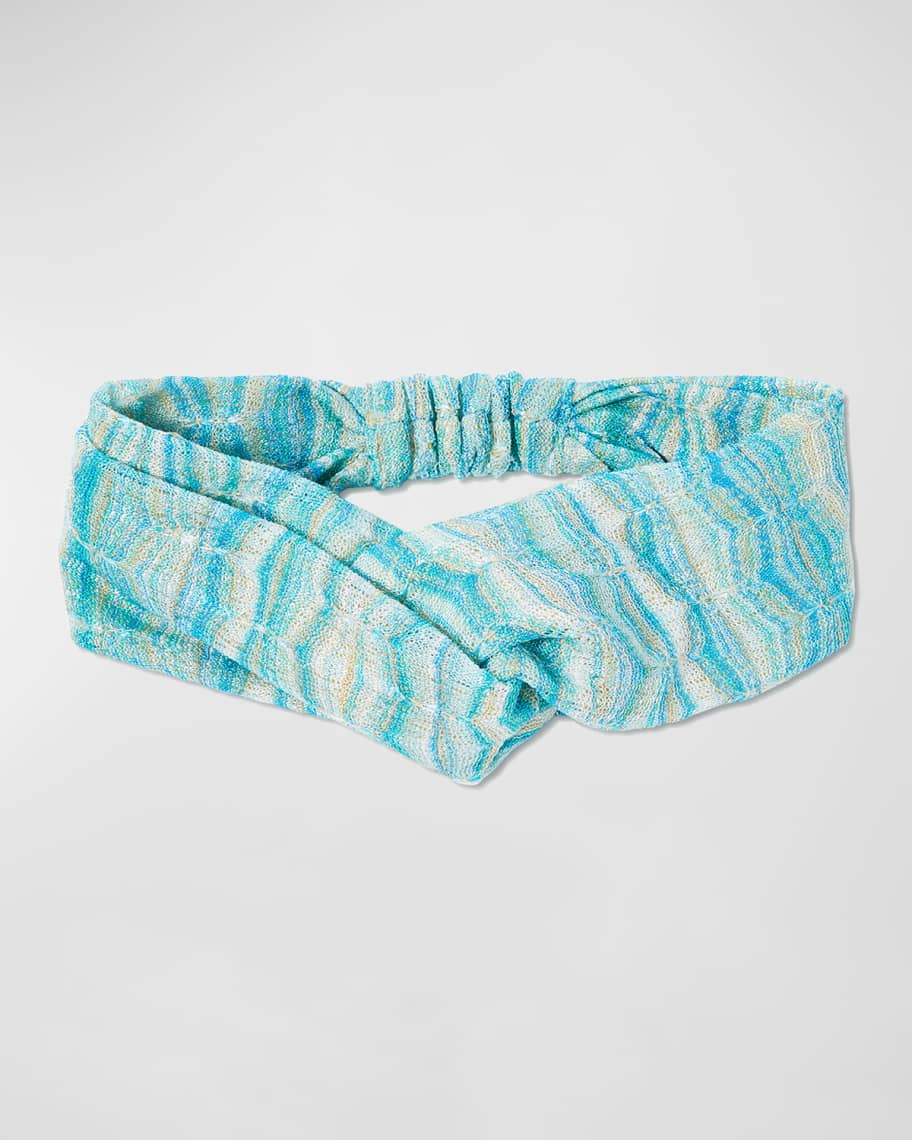 Lele Sadoughi Twisted Tonal Knit Head Wrap | Neiman Marcus
