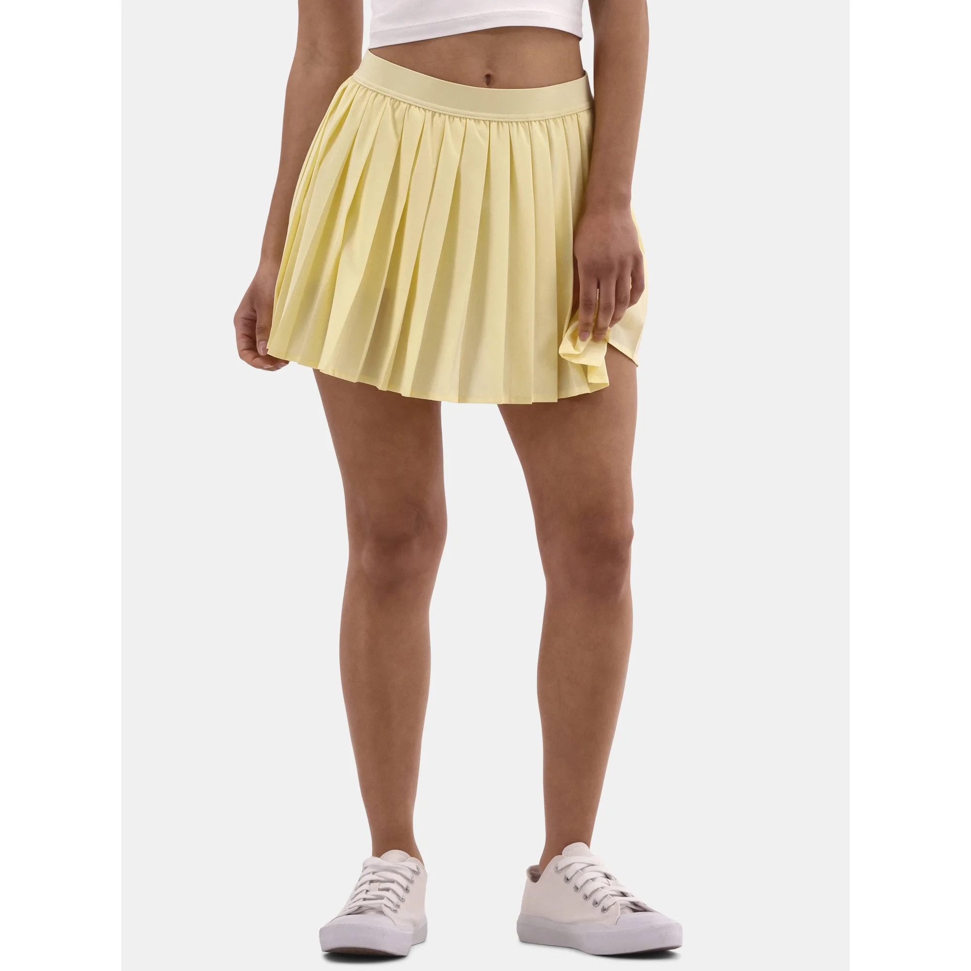 No Boundaries Pleated Tennis Skort, Women's | Walmart (US)