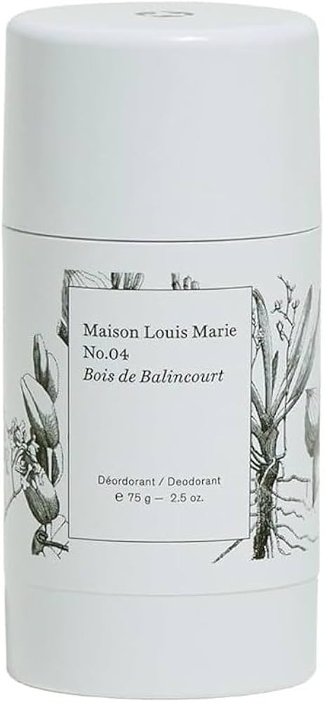 Maison Louis Marie - No.04 Bois de Balincourt Natural Deodorant | Luxury Clean Beauty + Fragrance | Amazon (US)