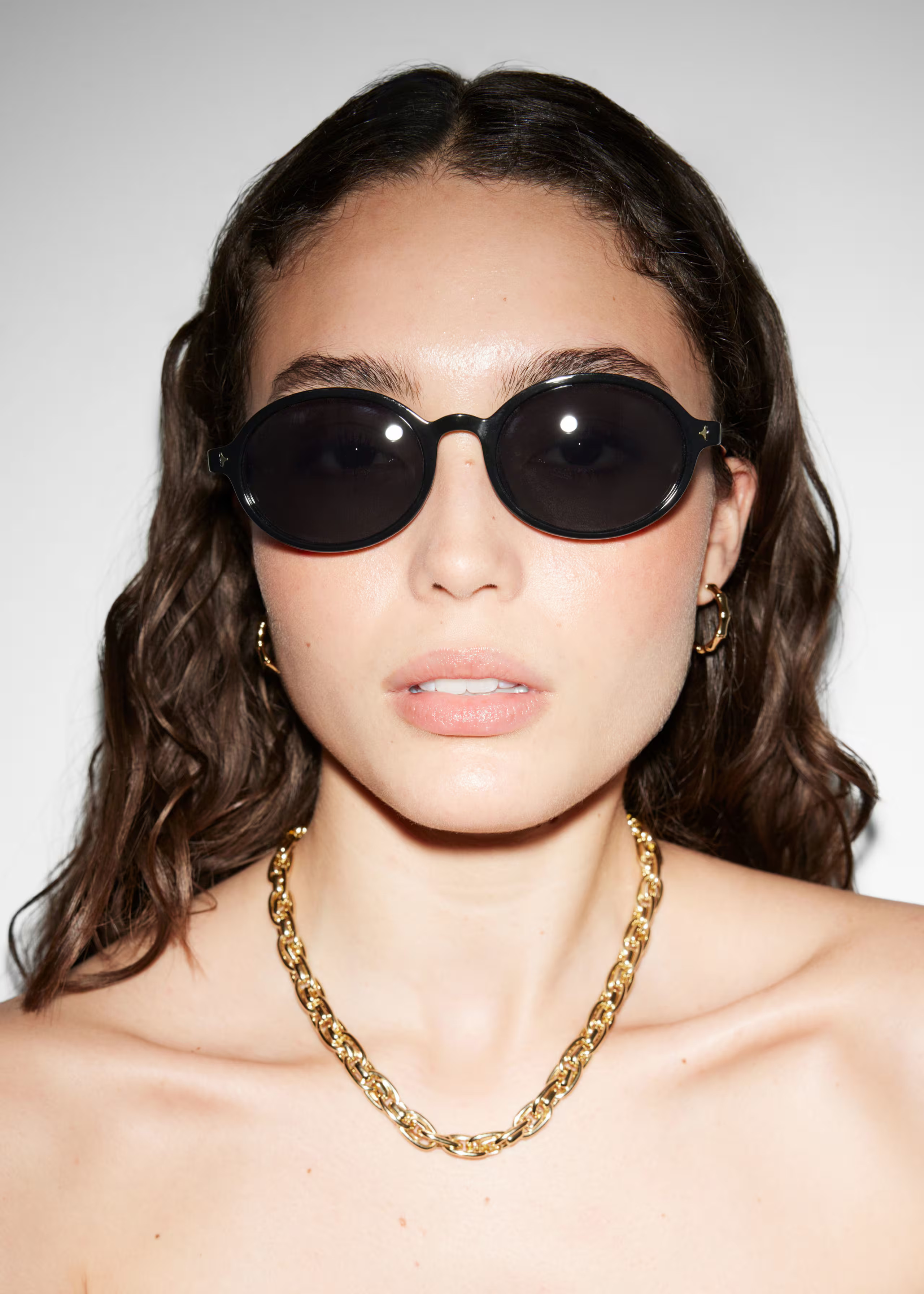 Oval-Frame Sunglasses | & Other Stories UK