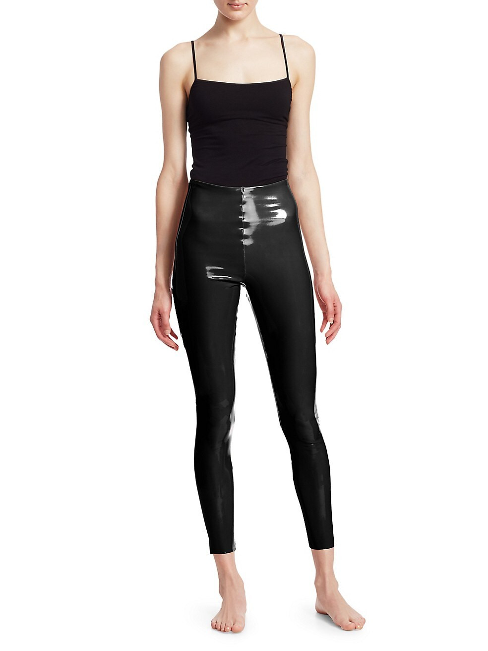 Classic Faux-Patent Leather Leggings | Saks Fifth Avenue