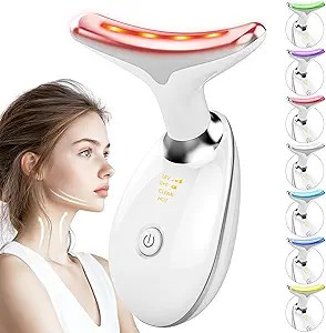 Red-Light-Therapy-for-Face and Neck Facial Massager for Face and Neck (Model: TPML-100), Face cul... | Amazon (US)