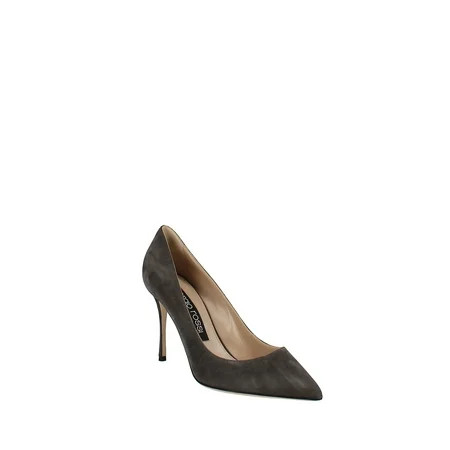 Sergio Rossi | Scarpe Donna Suede Pointed Toe Pumps | Grey | Size 10 | Walmart (US)
