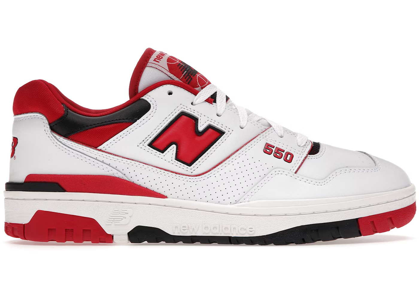 New Balance 550 White Red | StockX