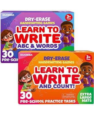 QUOKKA Busy Book Practice Handwriting for Kids - Macy's | Macy's