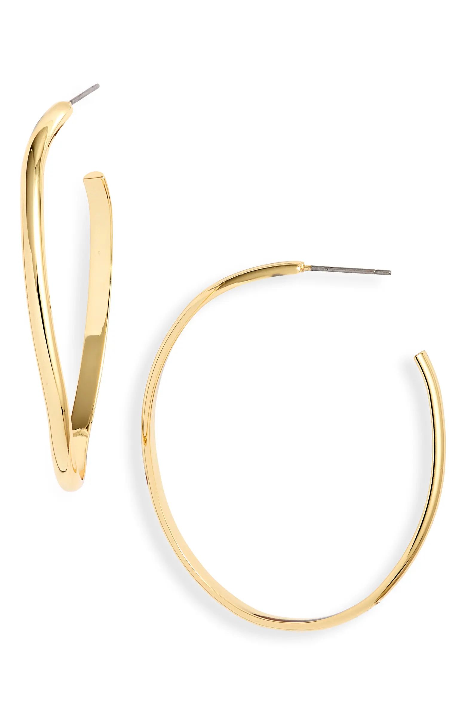 Abstract Hoop Earrings | Nordstrom