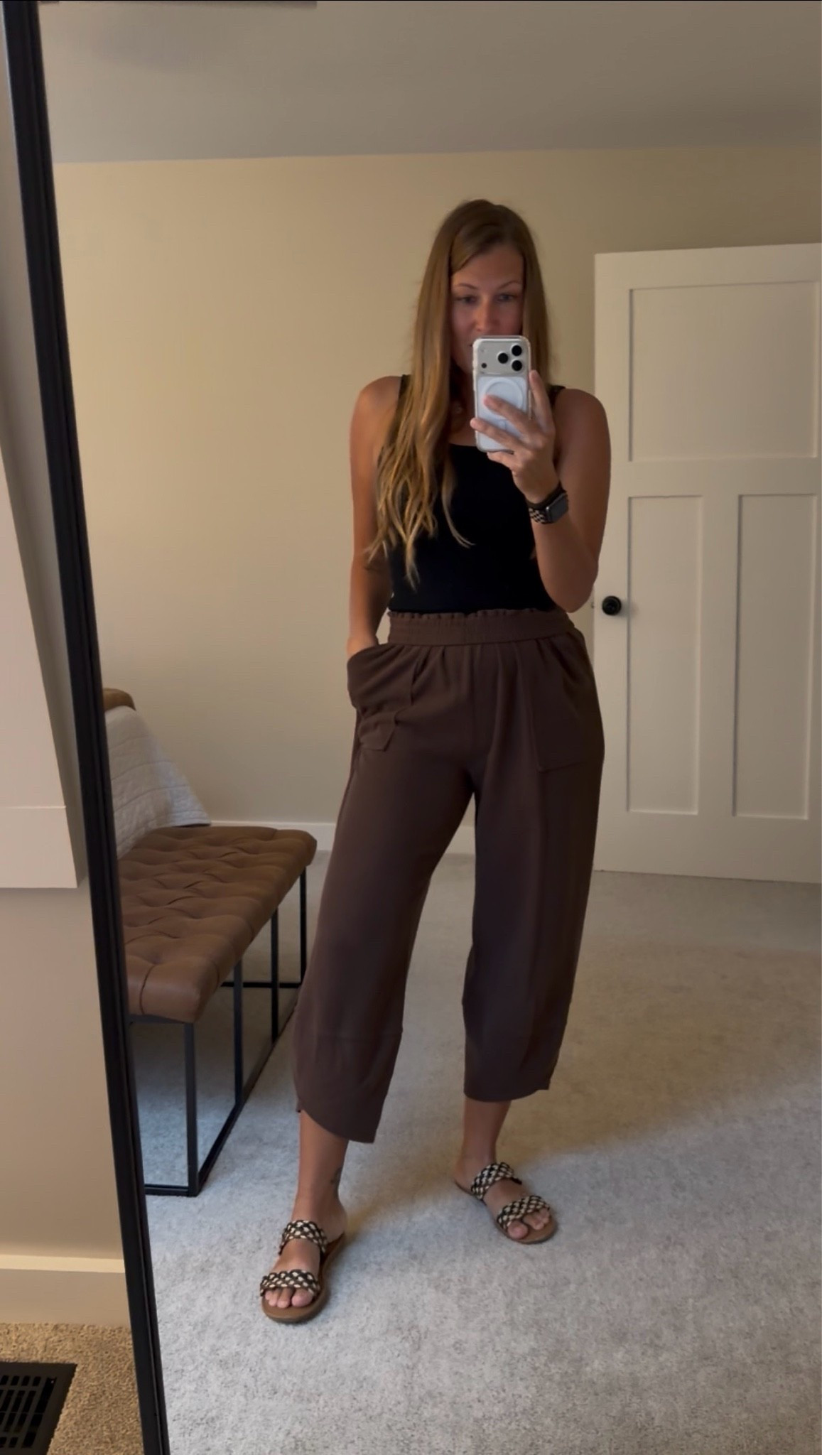 Dress these pants and tank up or down! My favorite for any season!

#LTKmomlife #LTKootd