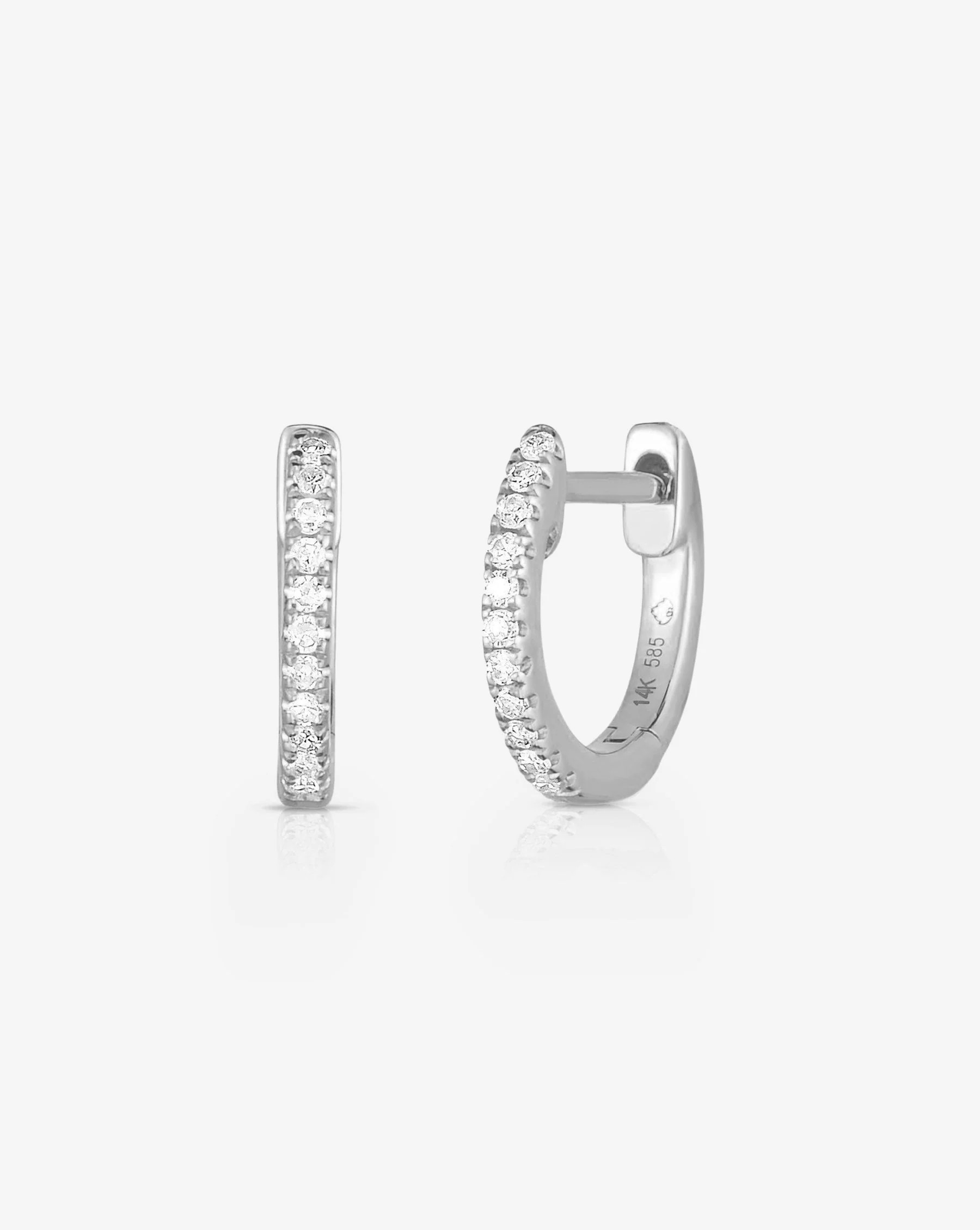 Petite Diamond Huggies | Ring Concierge