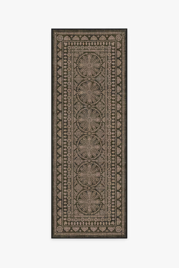 Maia Soft Black Re-Jute Rug | Ruggable
