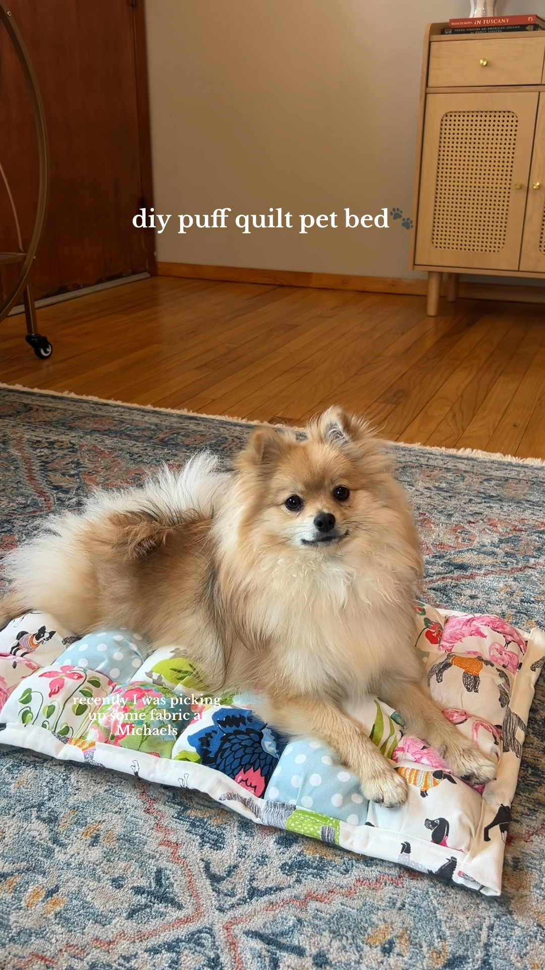 Easy beginner sewing project- puff quilt style pet bed! all the fabric is from Michaels Craft Store!

#LTKPets #LTKHome #LTKSeasonal