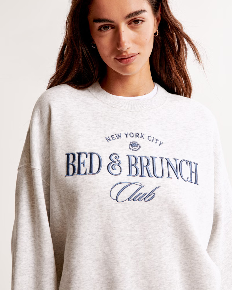 Bed & Brunch Graphic Easy Sunday Crew | Abercrombie & Fitch (US)