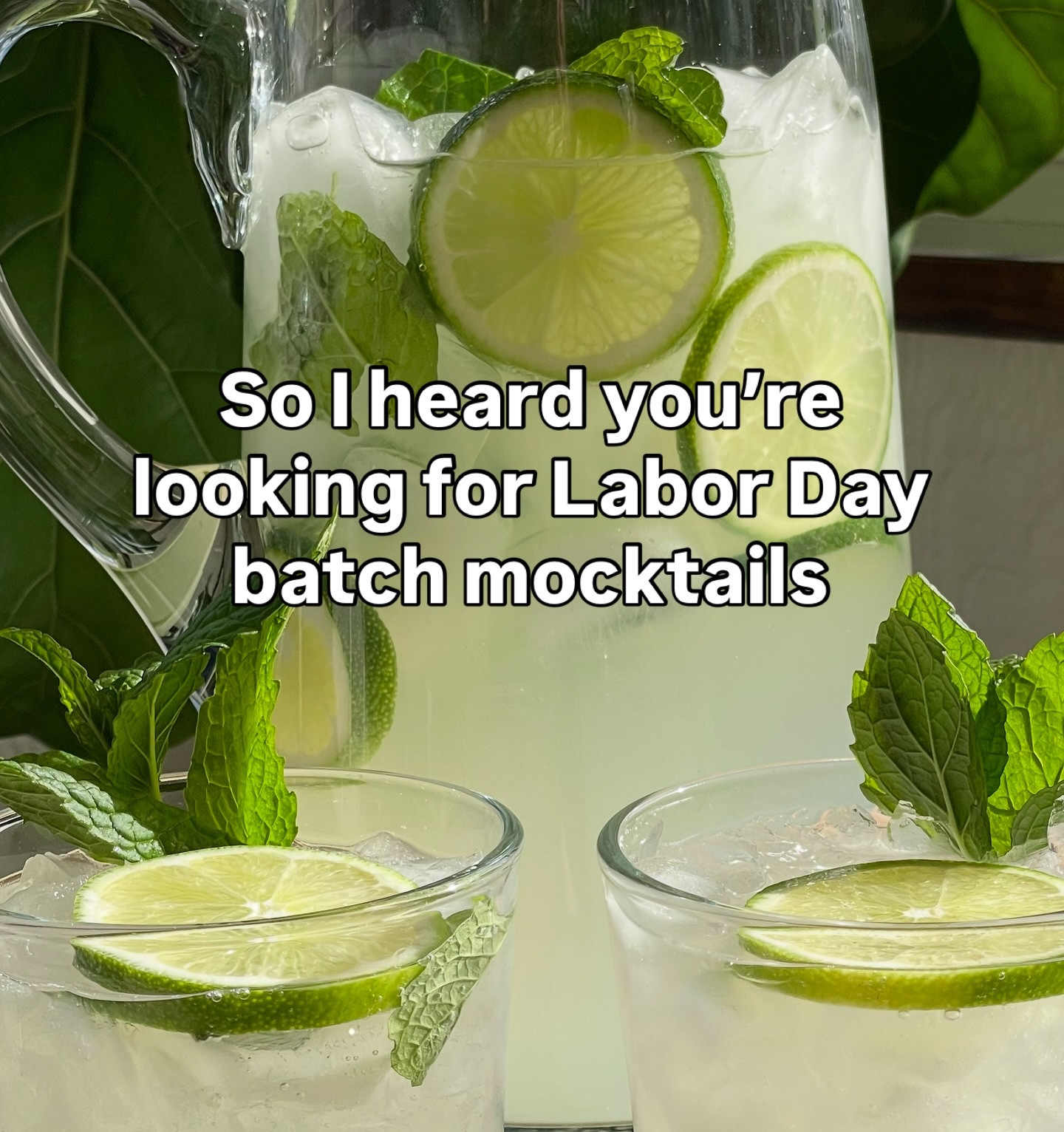 Five batch mocktails you need to make for Labor Day Weekend!

Not to be dramatic but you neeeeeeed to make these batch mocktails! So many options, which one are you going to pick?

#mocktails #mocktailgirlie #laborday #labordayweekend #LDW 