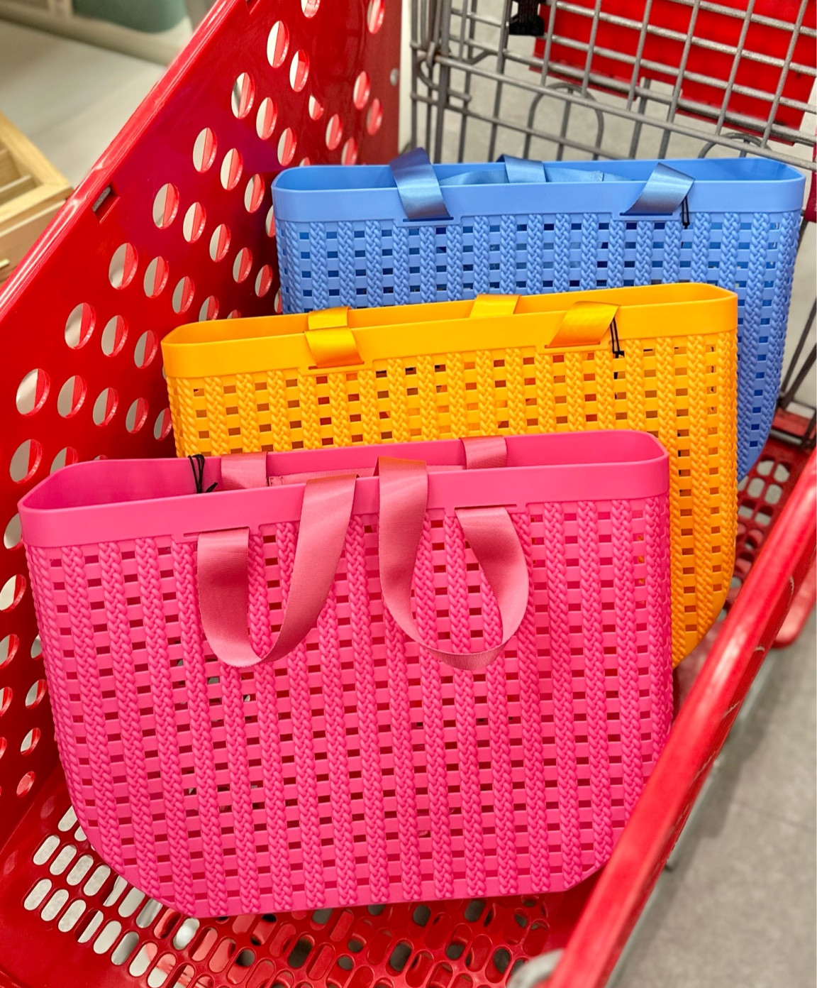 I just found the perfect beach tote for $30!