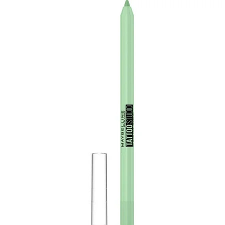 Maybelline Tattoo Studio Sharpenable Gel Pencil Waterproof Longwear Eyeliner, Lime Smash | Walmart (US)