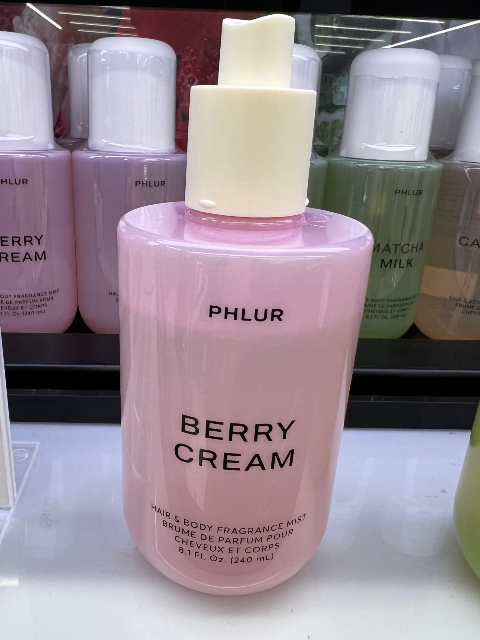 This hair and body perfume smells SO GOOD! I could not stop smelling it in the store. It’s sweet but also warm and smells like berries and sweet cream. Would be great all year round because of its sweet and warm smell. #perfume #fragrance #sephora #phlur #beauty  

#LTKSeasonal #LTKBeauty