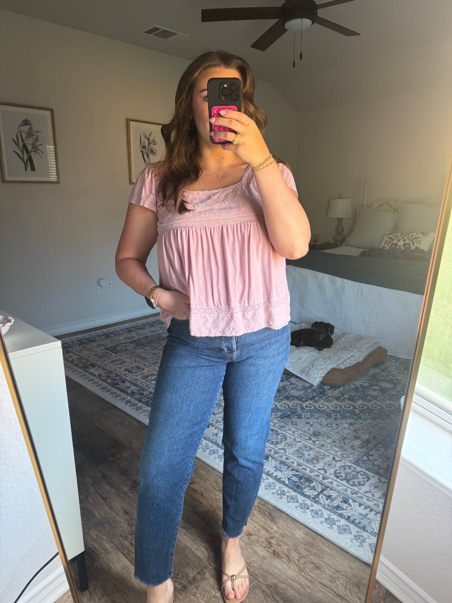 Proof you can be comfy and put together for the office 👖✨
Top- Medium
Jeans-6 

#LTKU #LTKSaleAlert #LTKFindsUnder50