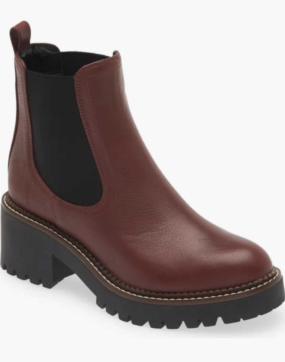 the perfect fall and winter booties from the nordstrom sale, nsale lug sole chelsea boots  

#LTKxNSale #LTKSaleAlert #LTKShoeCrush