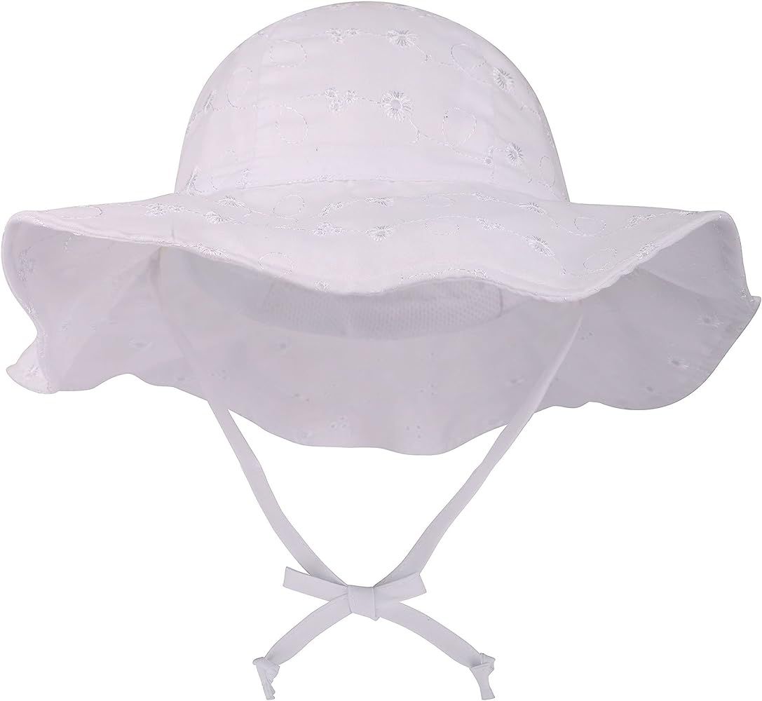 SimpliKids UPF 50+ UV Ray Sun Protection Wide Brim Baby Sun Hat | Amazon (US)