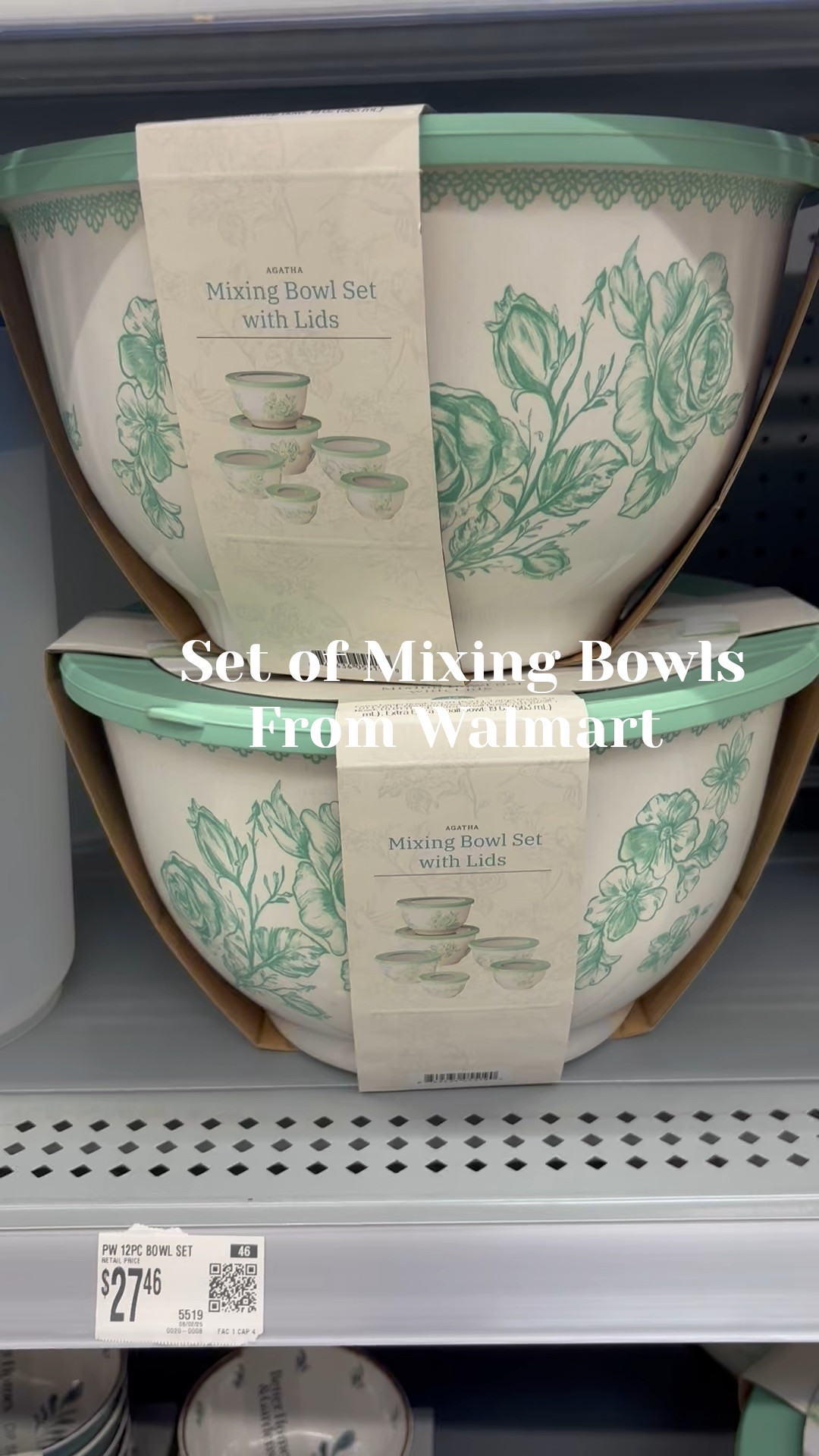 Walmart’s collaboration with the Pioneer Woman on her Agatha collection continues to impress me! These bowls are charming and well made. I love that they are nesting AND have lids. Have bowl - will travel. The entire set is less than $30.

#LTKHome #LTKFindsUnder50