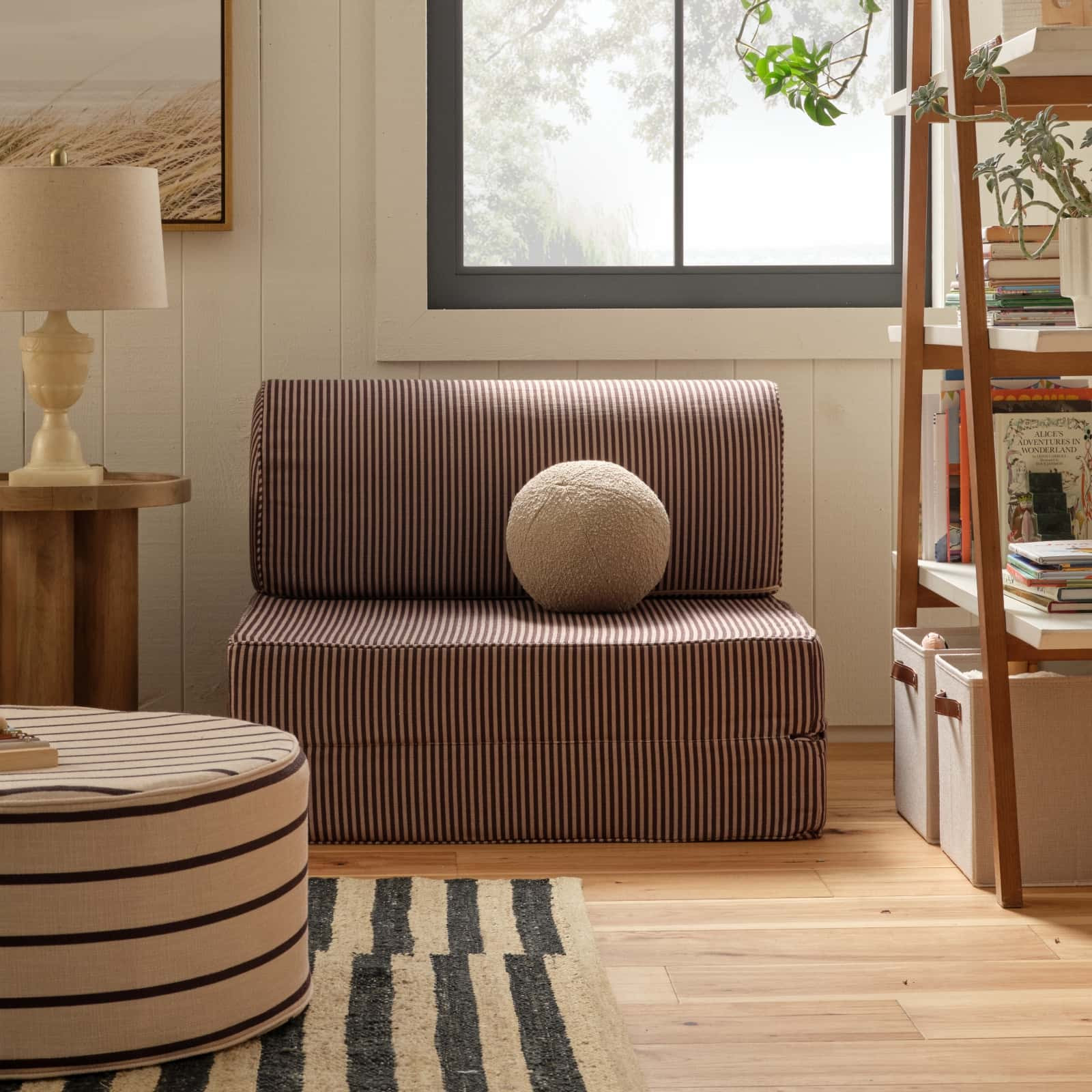 Taupe & Sable Striped Modular Sofa | Finley | House of Noa | House of Noa