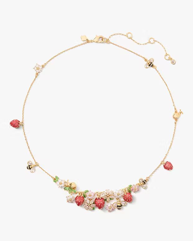 Strawberry Fields Statement Necklace | Kate Spade Outlet