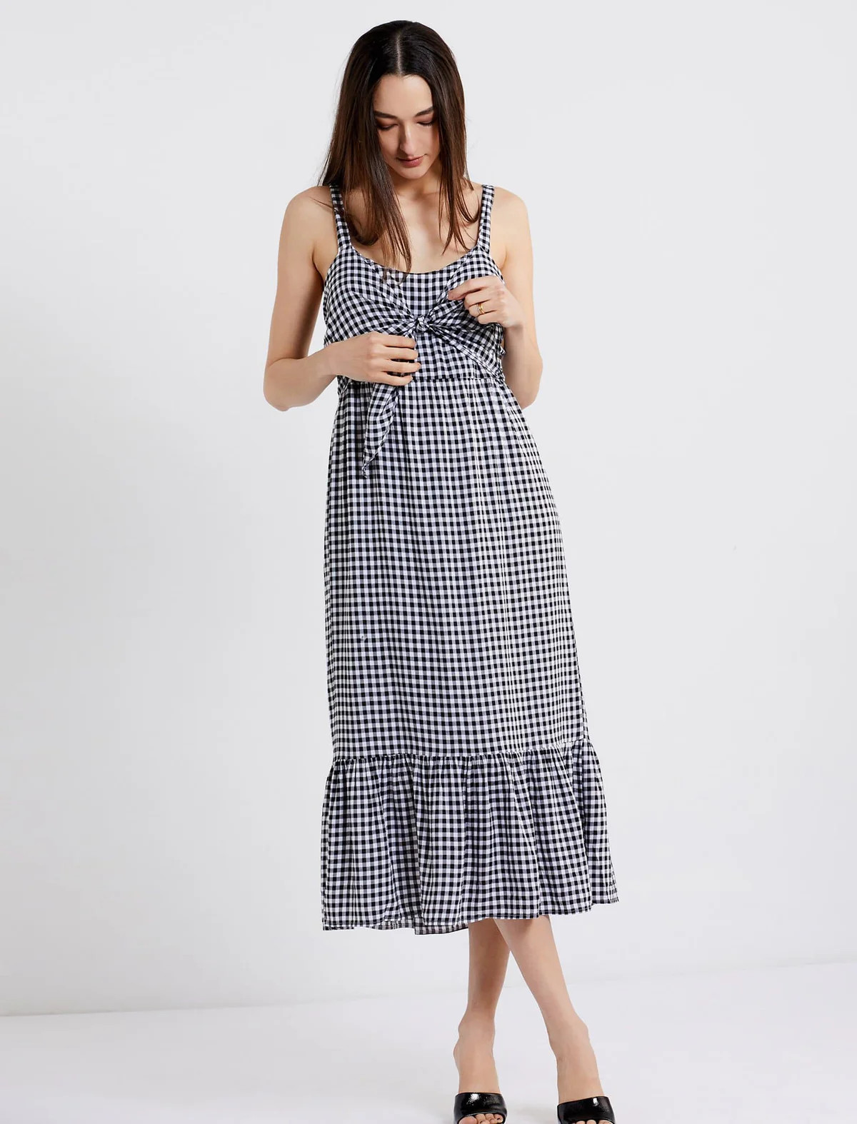 Ripe Tie Detail Maternity Dress | A Pea In The Pod