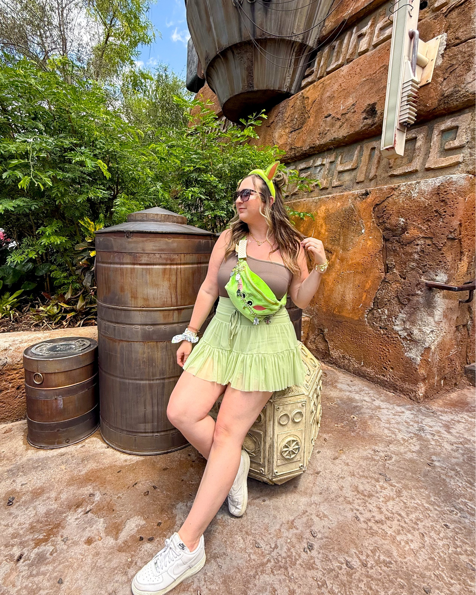 The perfect May the 4th inspo!! 

Baby Yoda has never looked so cute!!

The one shoulder bodysuit I have on was currently not available but I listed the tank styled bodysuit of the same brand and material here!

Ears are from loungefly a few years ago

Fanny pack is Stoney clover from a few years ago (another cute option tagged)

Bag chain & necklace from @hidden_mickey_treasures on Instagram 

#LTKStyleTip #LTKMidsize #LTKFindsUnder100