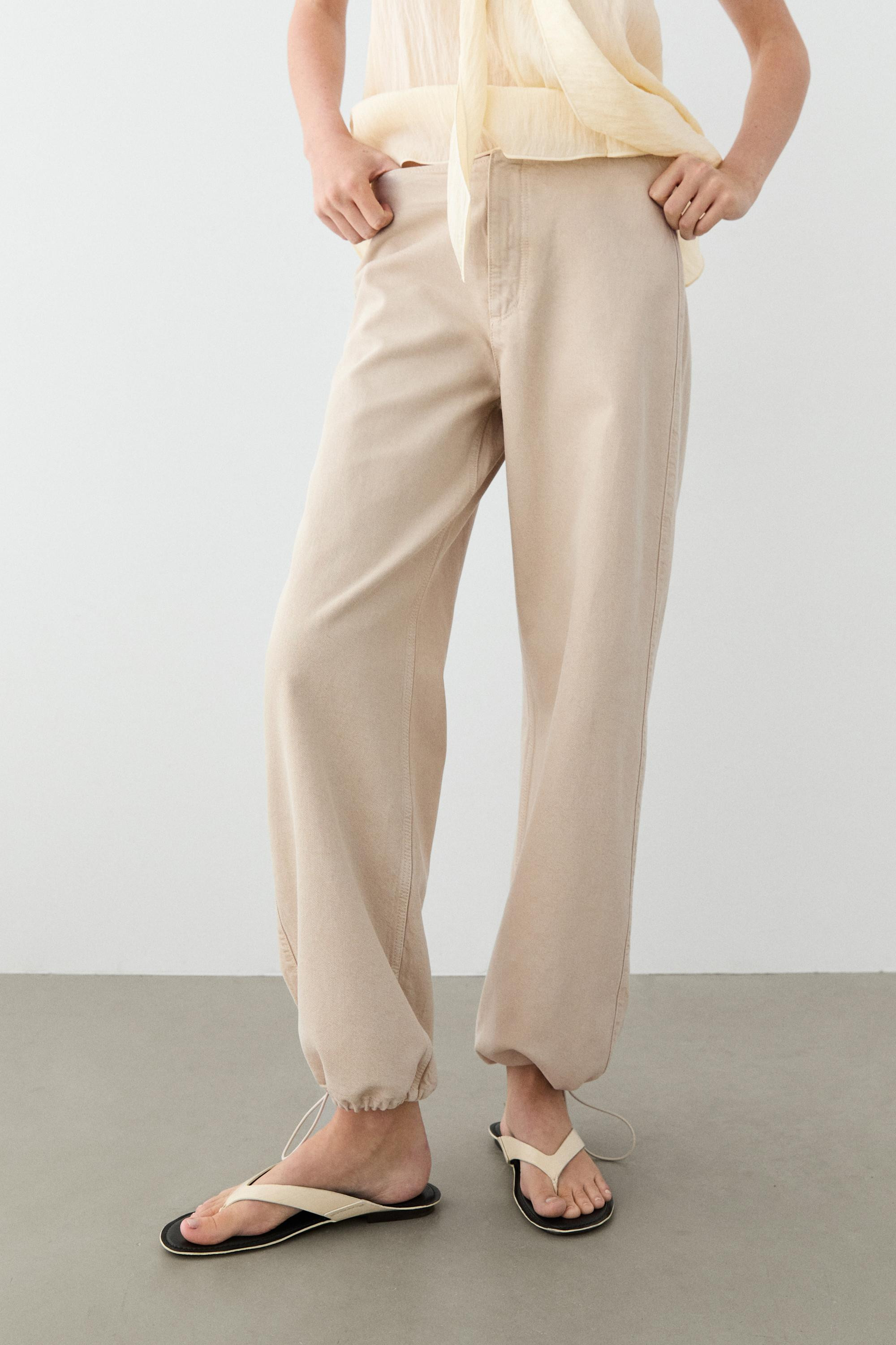 Relaxed fit parachute pants | Massimo Dutti FR