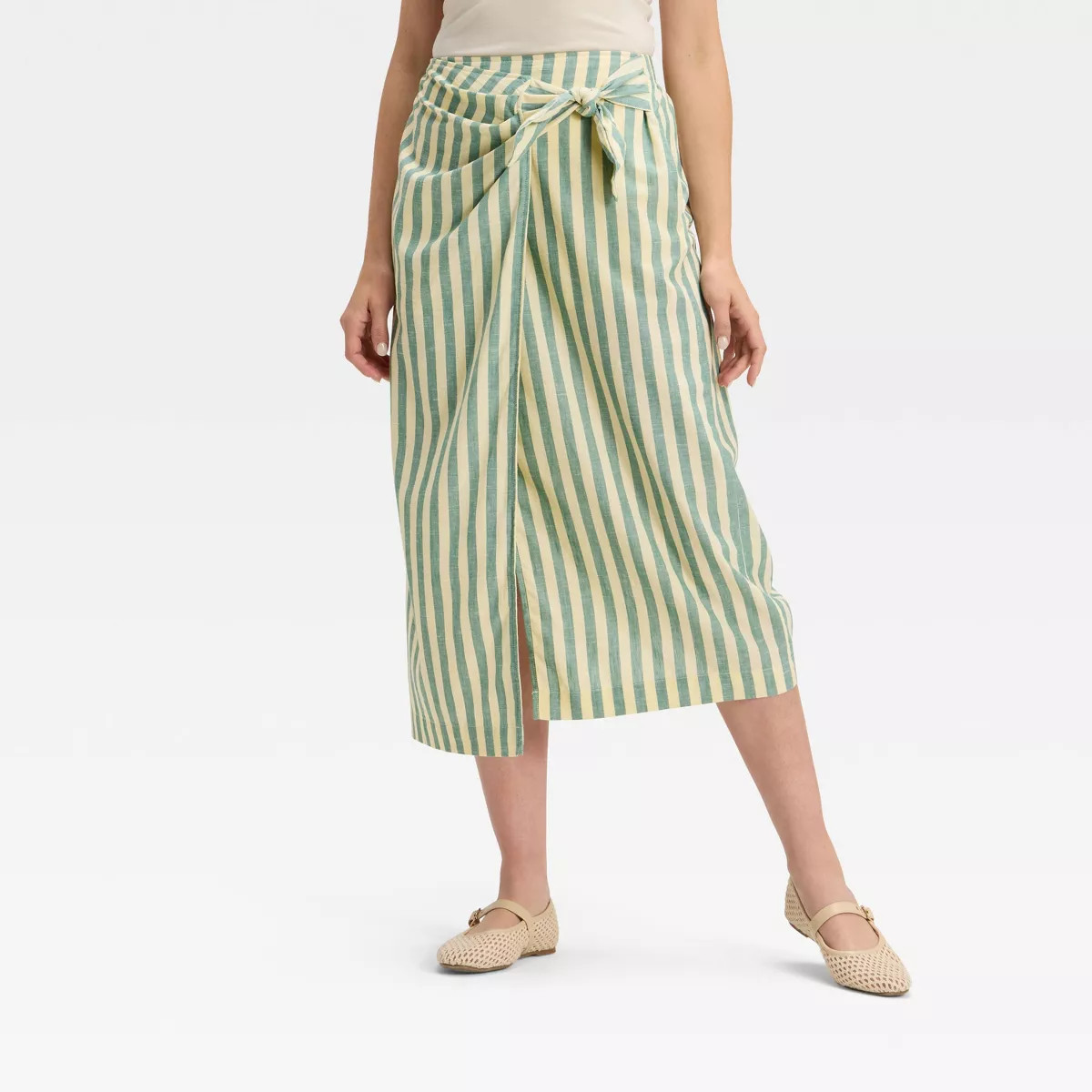 Women's Midi Wrap Skirt - Universal Thread™ | Target