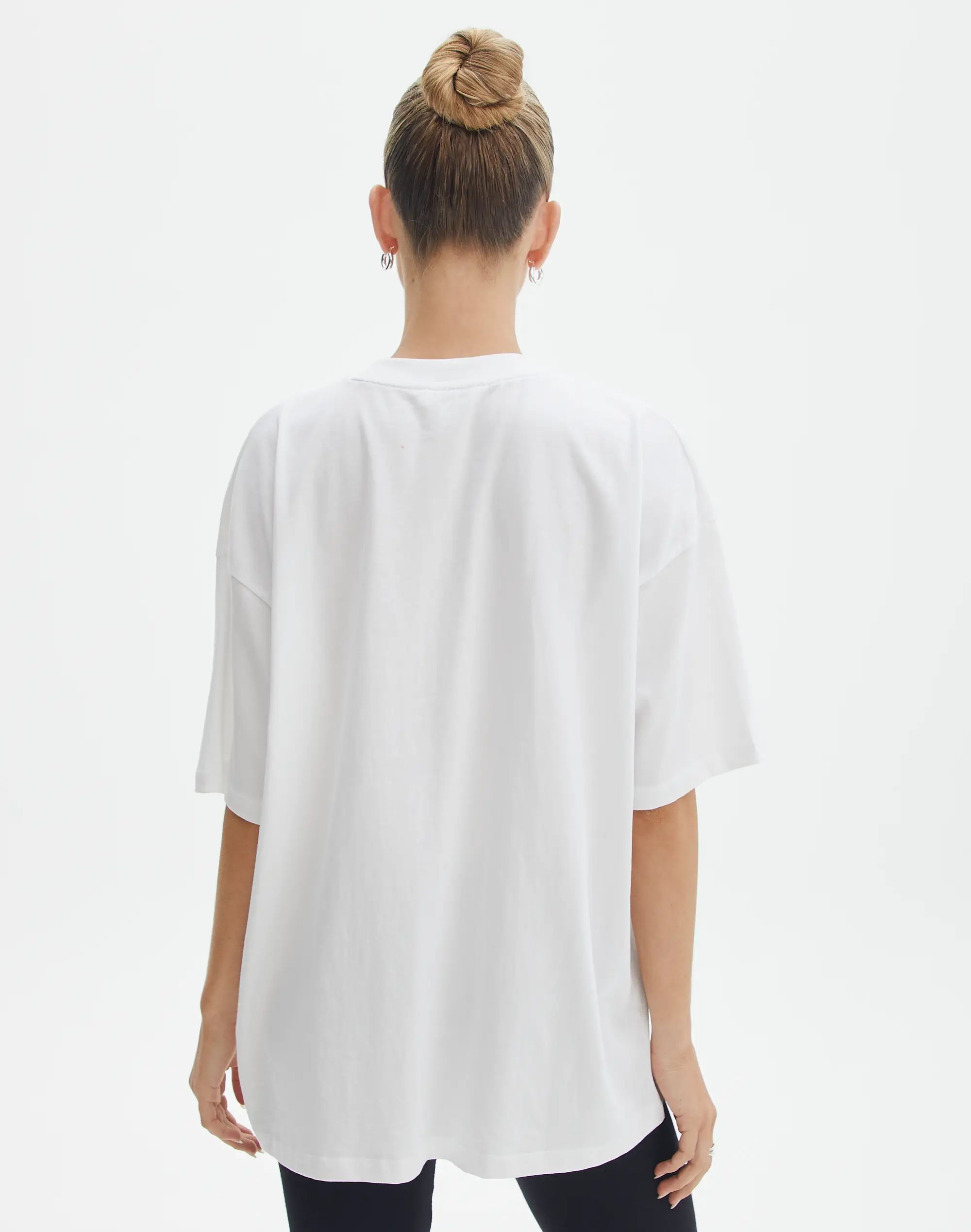 Oversized Baggy Tee in White | Glassons | Glassons (Australia)