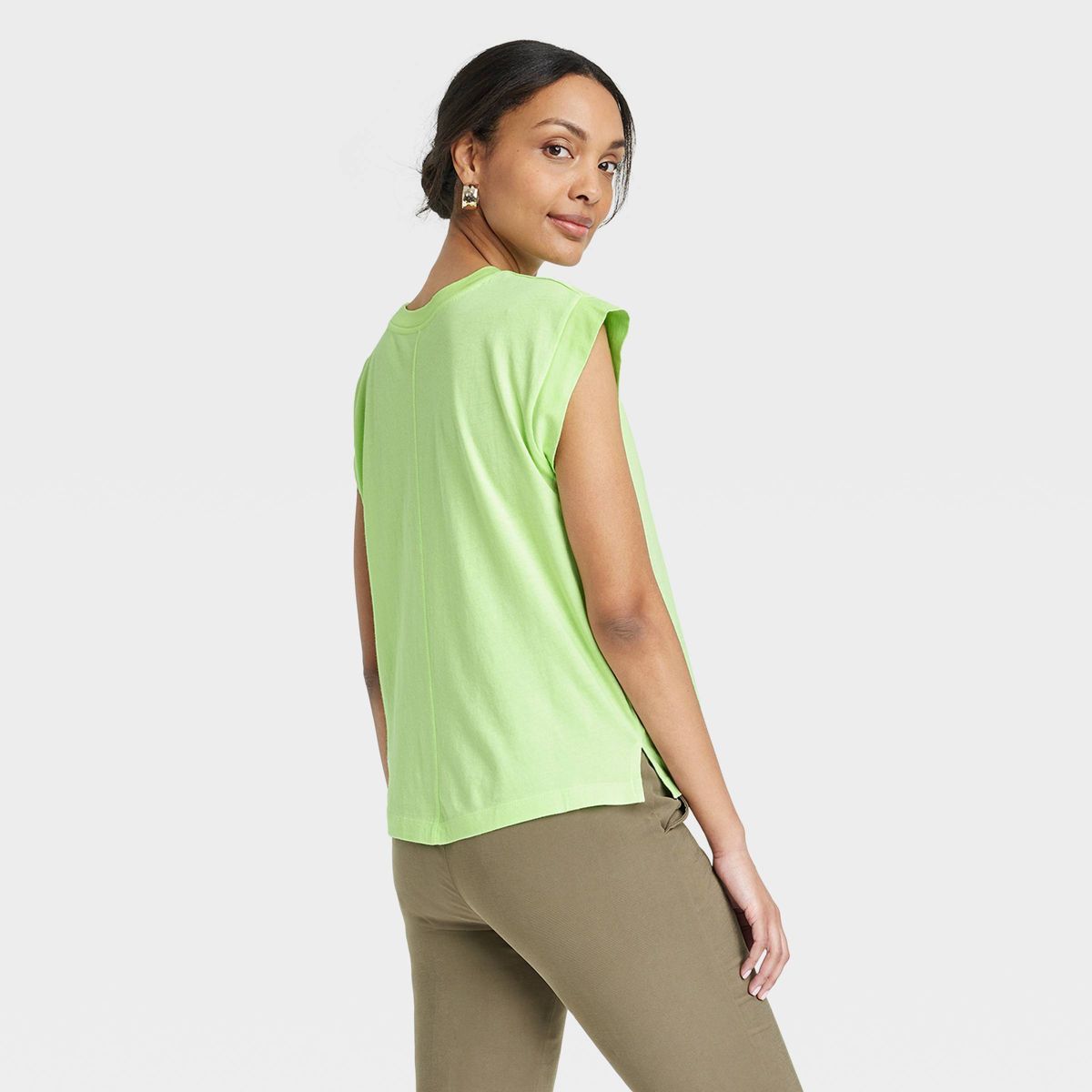 Women's Extended Shoulder T-Shirt - A New Day™ | Target