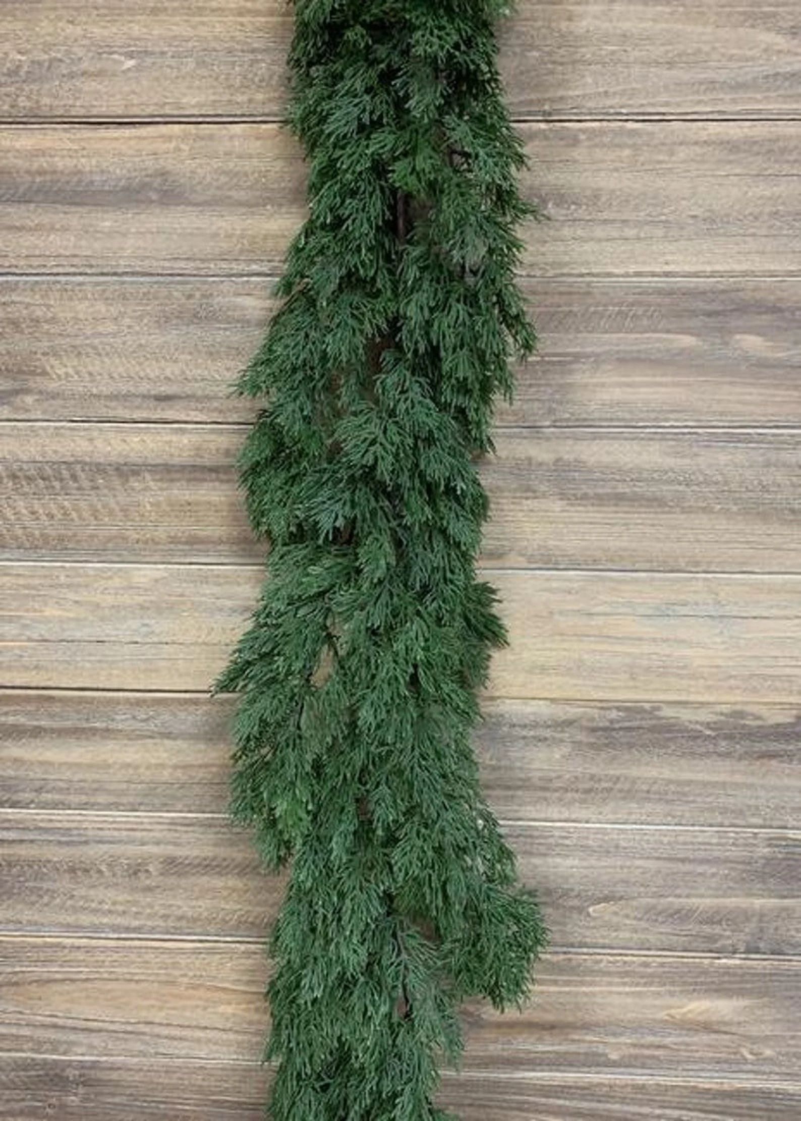 67" Real Touch Cedar Garland/Vines For Wedding/Greenery/Wedding Centerpieces/Home Decor/Faux Vine... | Etsy (US)