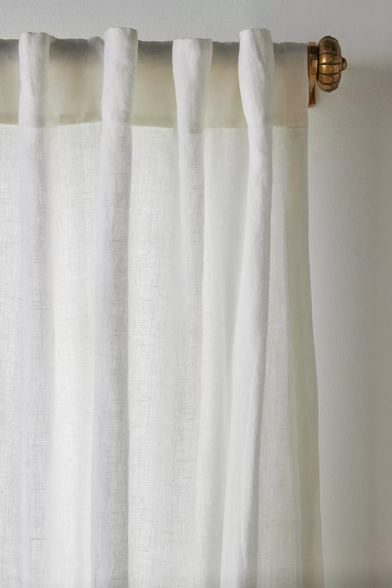 Relaxed Linen Curtain | Anthropologie (US)