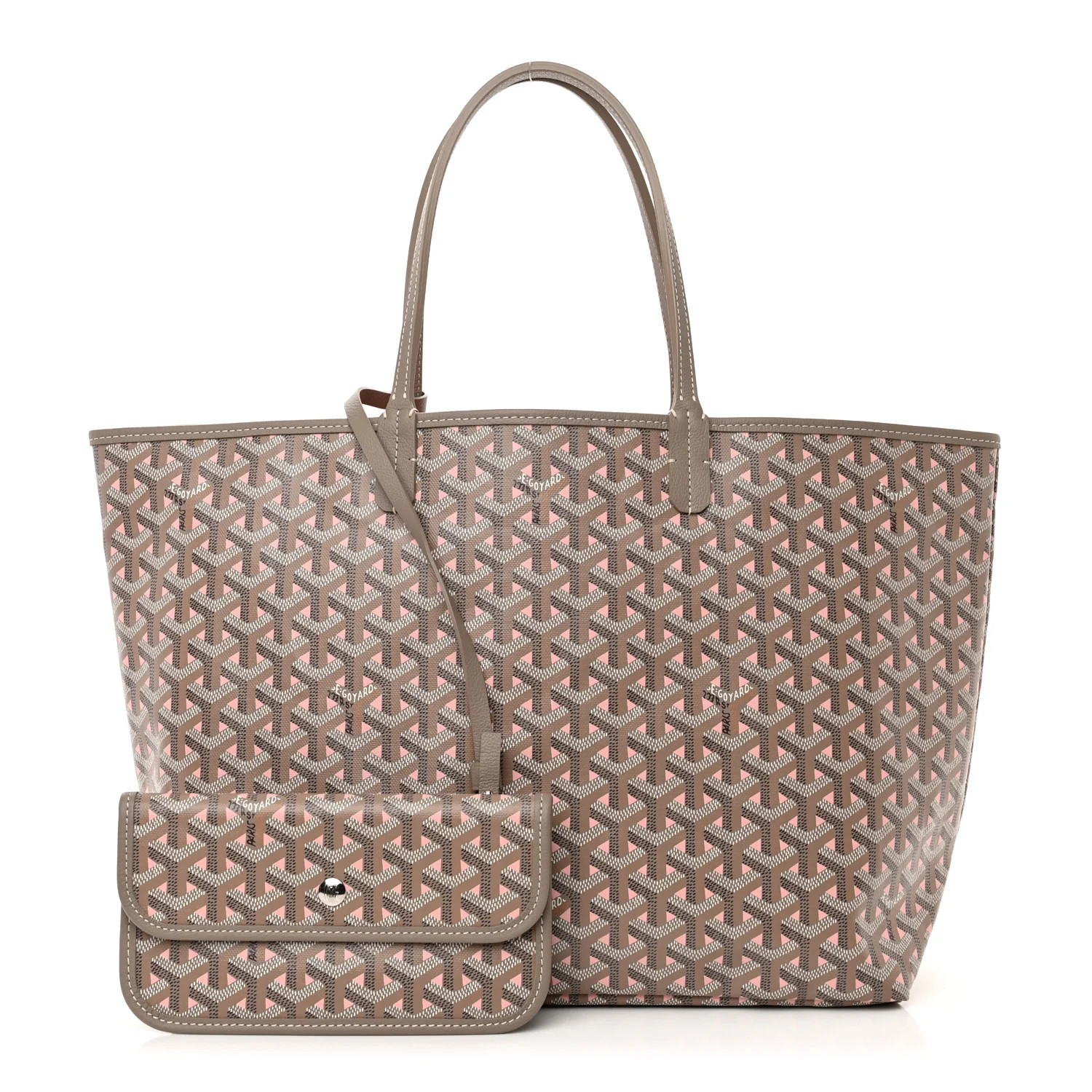 Goyardine Saint Louis Claire Voie PM Grege Powder Pink | FASHIONPHILE (US)