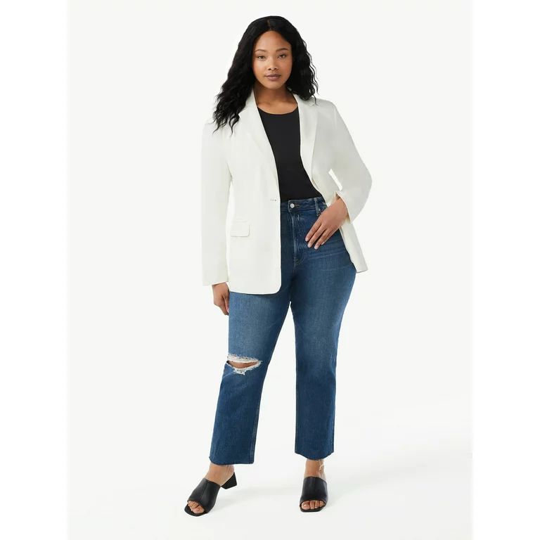 Free Assembly Women's Slim-Fit Blazer | Walmart (US)