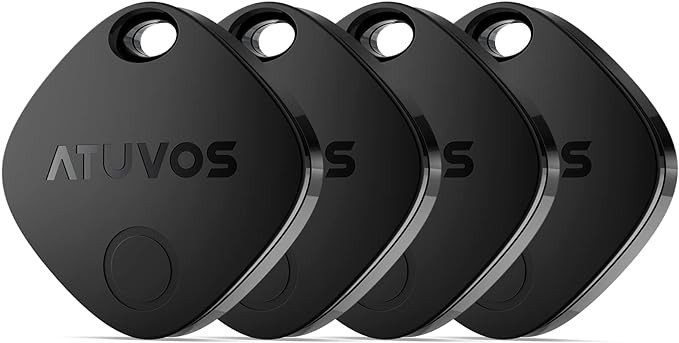 ATUVOS Air Tracker Tags-4 Pack, Bluetooth Luggage Tracker Works with Apple Find My APP (iOS Only,... | Amazon (US)