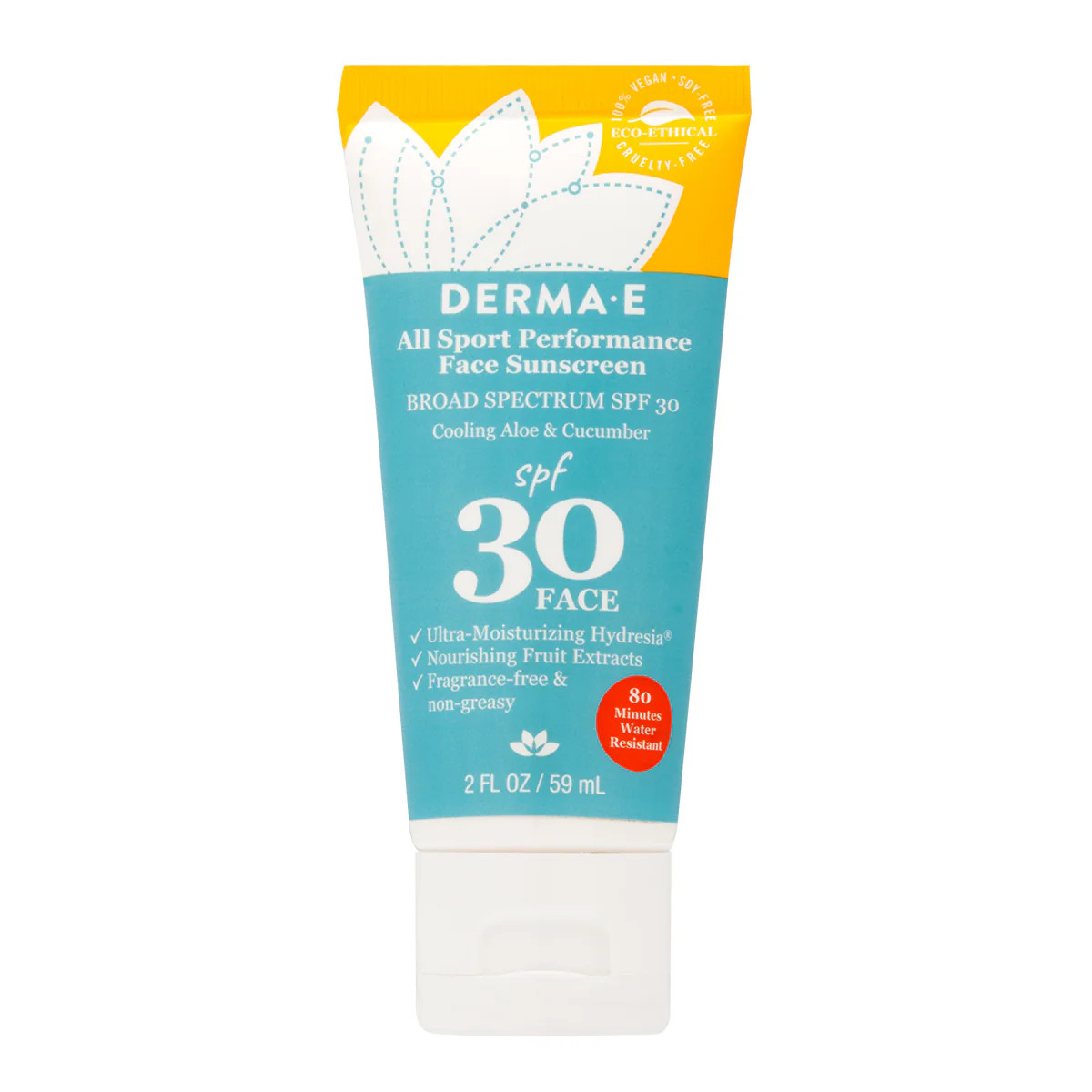 All Sport Performance Face Sunscreen SPF 30 | Derma E
