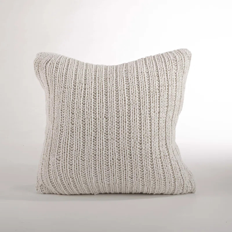 Darcy Knitted Striped Throw Pillow | Wayfair Professional