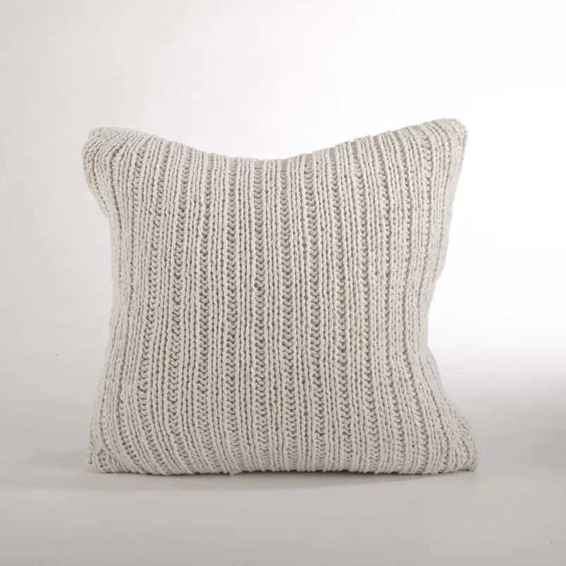 Darcy Knitted Striped Throw Pillow | Wayfair Professional