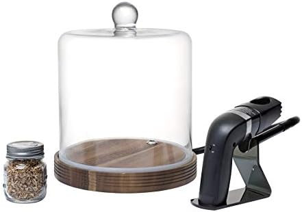 Crafthouse by Fortessa Classic Glass Smoke Cloche for Cocktails/Charcuterie/Drinks/Food with Handhel | Amazon (US)