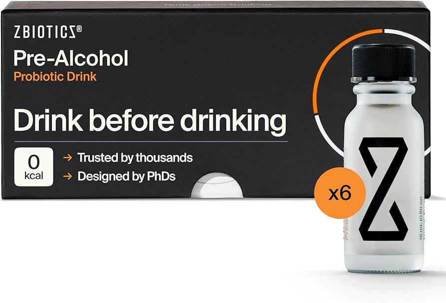 ZBiotics — Feel Better After Drinking, Wake Up Refreshed, Science-Backed, Patented Probiotic fo... | Amazon (US)