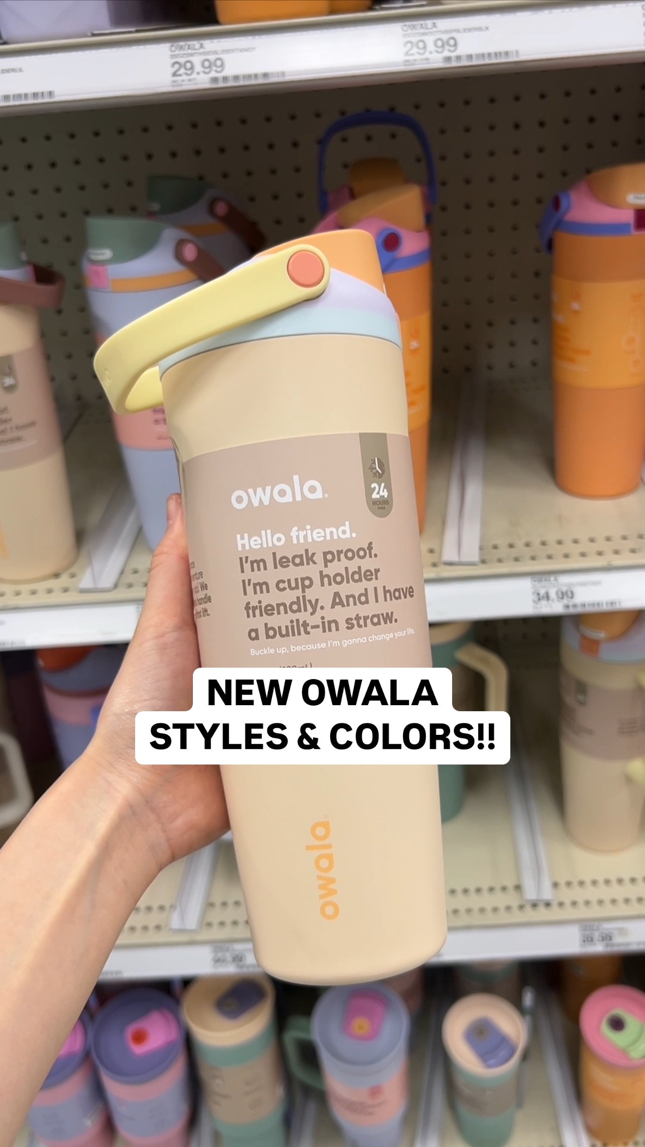 New Owala water bottle styles & colors! And yes, these still have the awesome 2-in-1 straw/spout lid! 🤩

#owala #waterbottle #travel #gym #fitness #kitchen #home #office 

#LTKTravel #LTKHome #LTKWatchNow