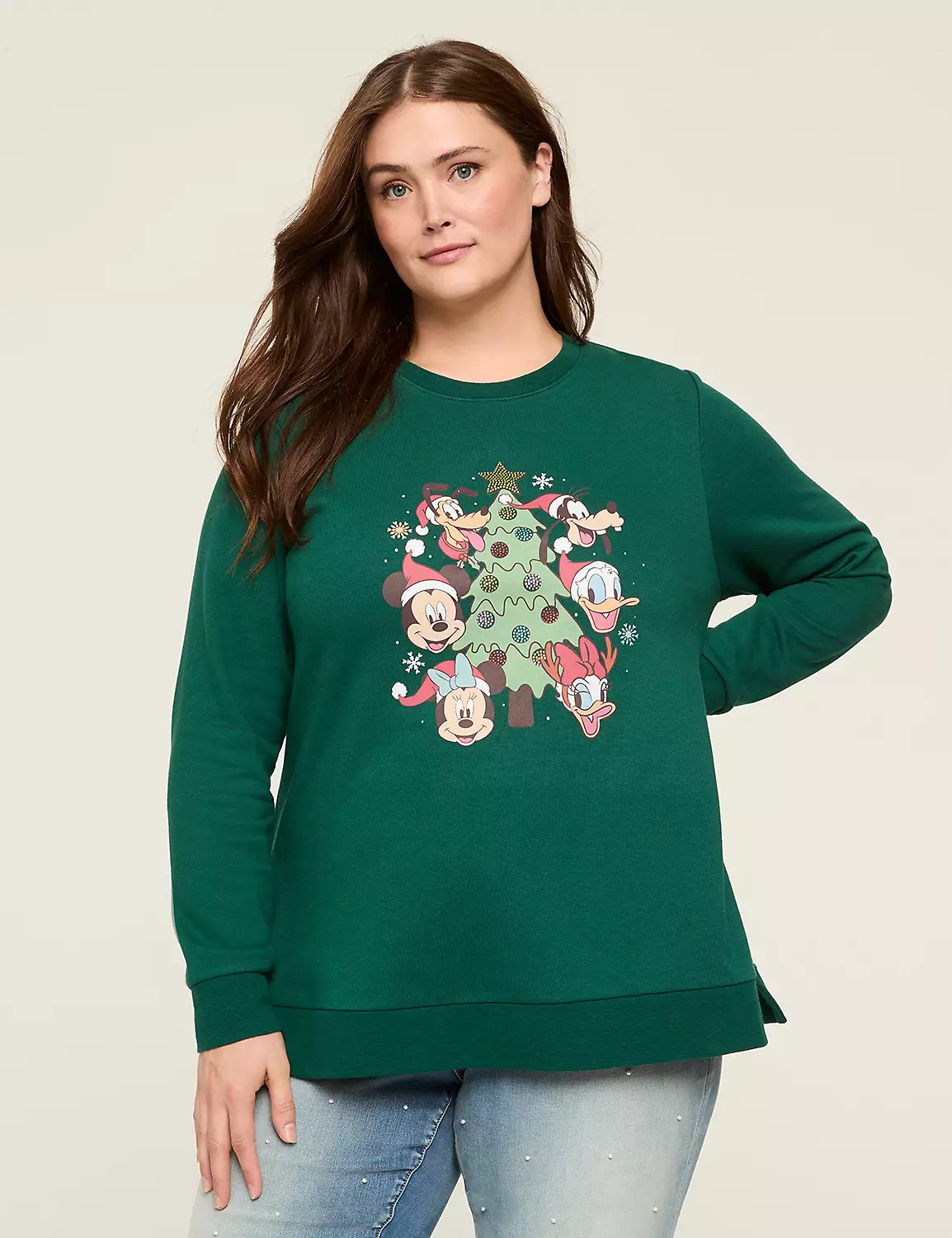 Disney Mickey & Friends Graphic Sweatshirt | Lane Bryant (US)